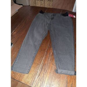 New Size 10 Maternity Isabel Maternity  Faded Black Denim Jeans NWT